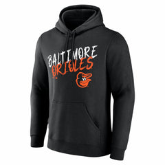 Baltimore Orioles  Hustle Personalized Name & Number Hoodie - Black Hoodies
