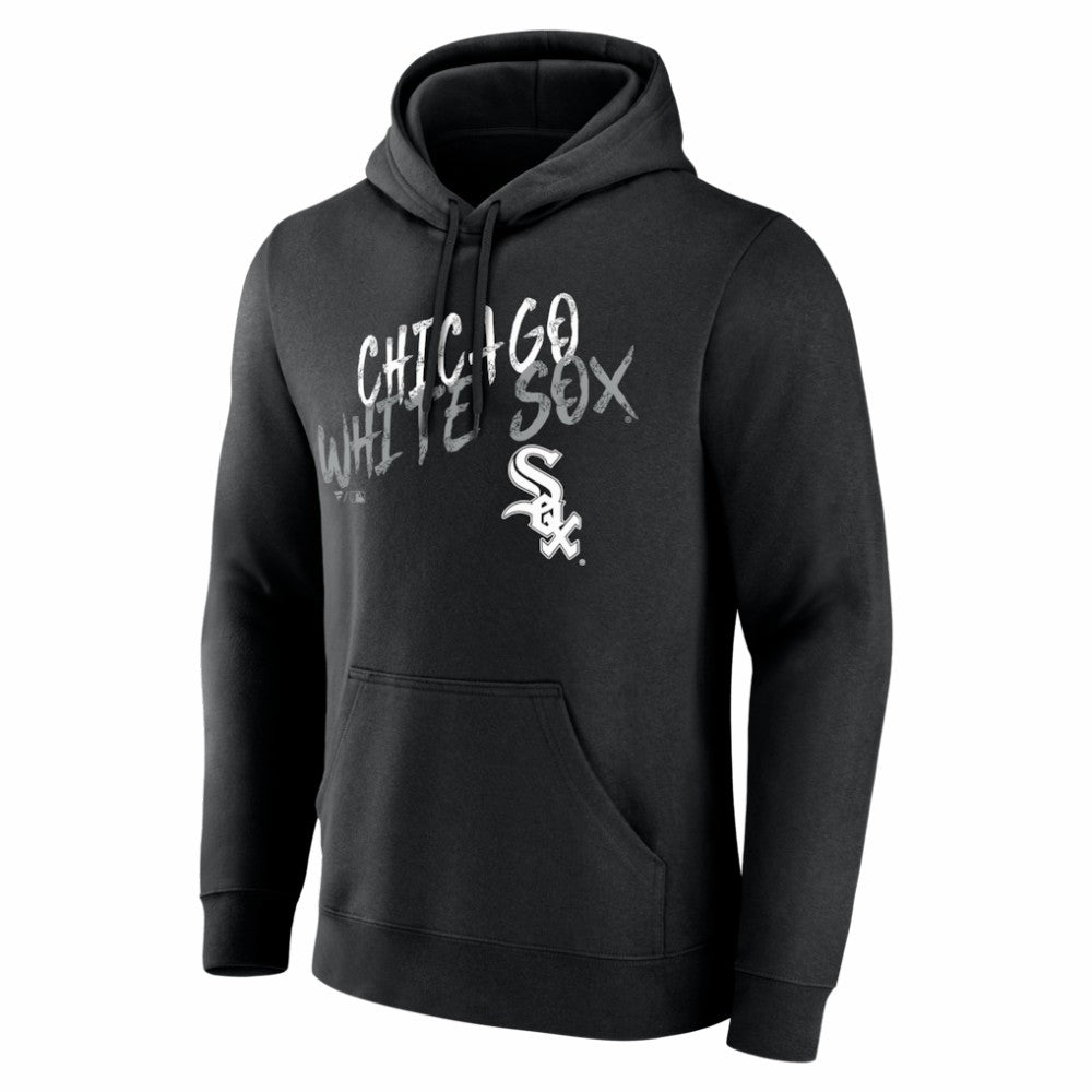 Chicago White Sox  Hustle Personalized Name & Number Hoodie - Black Hoodies