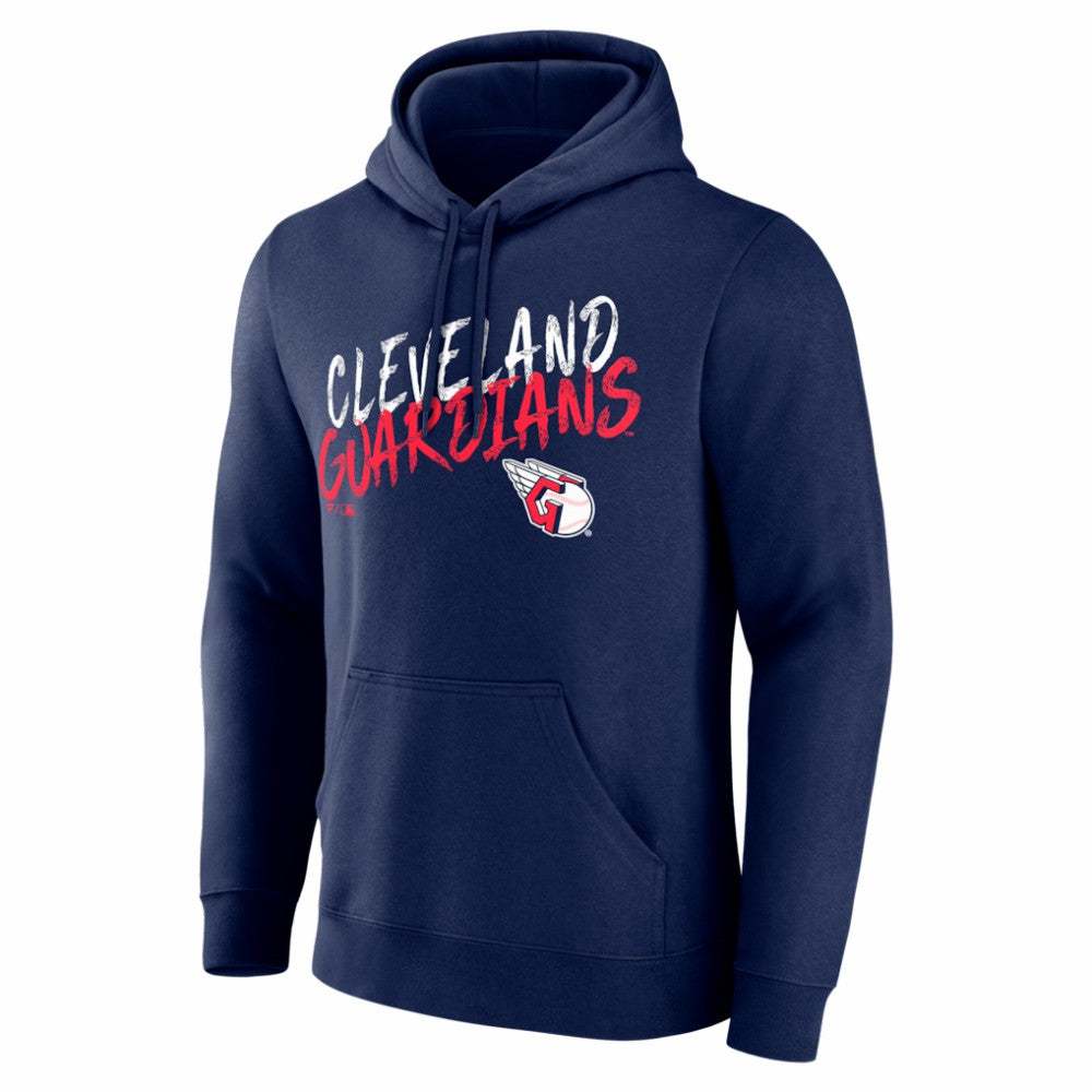 Cleveland Guardians  Hustle Personalized Name & Number Hoodie - Navy Hoodies