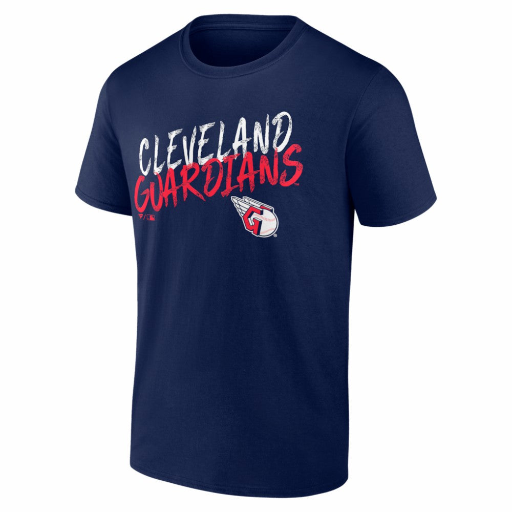 Cleveland Guardians  Hustle Personalized Name & Number T-Shirt - Navy T-shirts