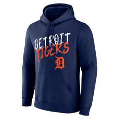 Detroit Tigers  Hustle Personalized Name & Number Hoodie - Navy Hoodies