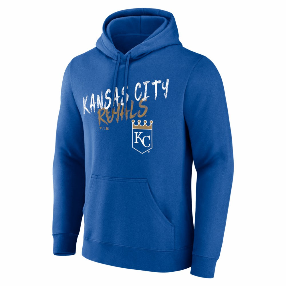 Kansas City Royals  Hustle Personalized Name & Number Hoodie - Royal Hoodies