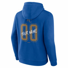 Kansas City Royals  Hustle Personalized Name & Number Hoodie - Royal Hoodies