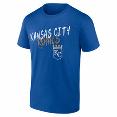 Kansas City Royals  Hustle Personalized Name & Number T-Shirt - Royal T-shirts