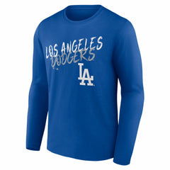 Los Angeles Dodgers  Hustle Personalized Name & Number Long Sleeve T-Shirt - Royal T-shirts