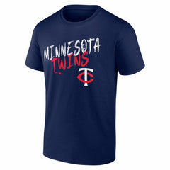 Minnesota Twins  Hustle Personalized Name & Number T-Shirt - Navy T-shirts