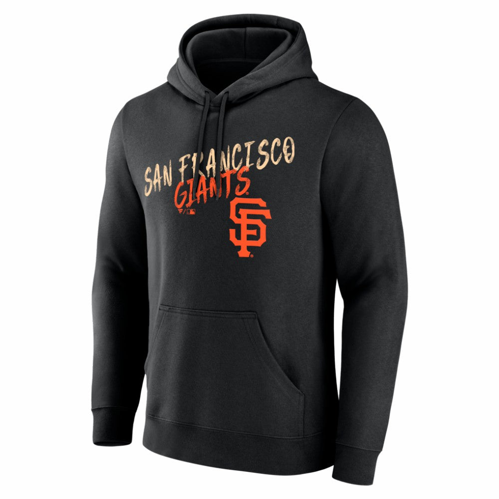San Francisco Giants  Hustle Personalized Name & Number Hoodie - Black Hoodies