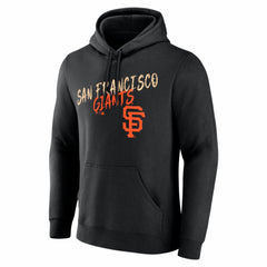 San Francisco Giants  Hustle Personalized Name & Number Hoodie - Black Hoodies