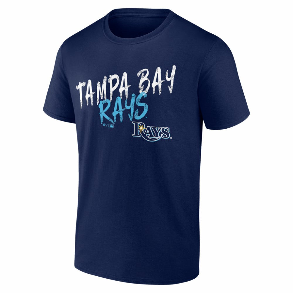 Tampa Bay Rays  Hustle Personalized Name & Number T-Shirt - Navy T-shirts
