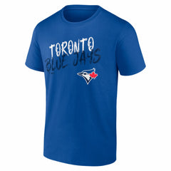 Toronto Blue Jays  Hustle Personalized Name & Number T-Shirt - Royal T-shirts