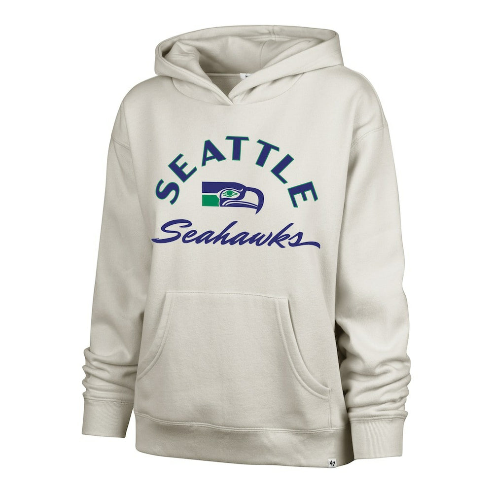 Seattle Seahawks '47 Women's Whirlwind Naomi Hoodie Stone