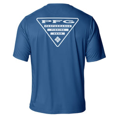 NHL Colorado Avalanche Columbia PFG Terminal Tackle Omni-Shade T-Shirt - Blue