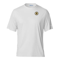 NHL Boston Bruins Columbia PFG Terminal Tackle Omni-Shade T-Shirt - White
