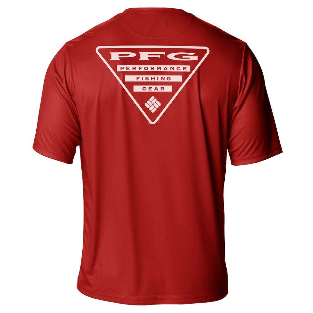 NHL Carolina Hurricanes Columbia PFG Terminal Tackle Omni-Shade T-Shirt - Red