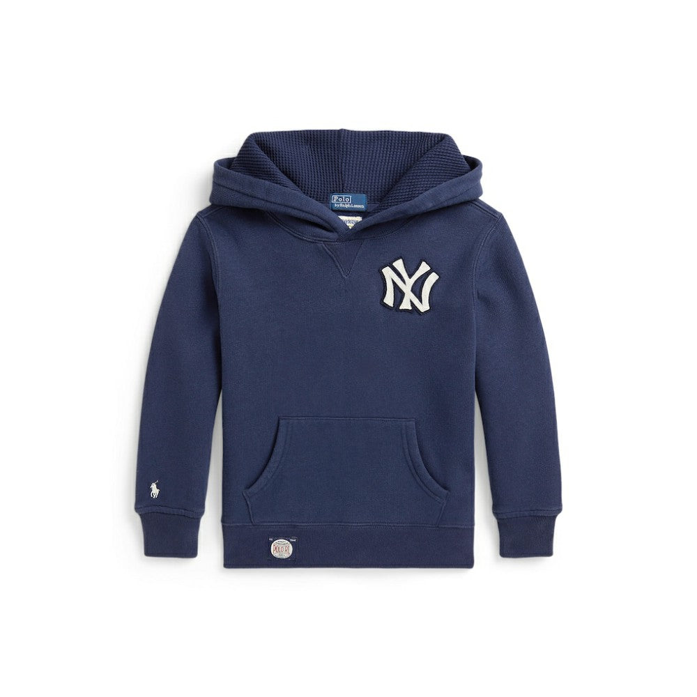 Yankees Polo Ralph Lauren Preschool Fleece Hoodie - Navy Hoodies
