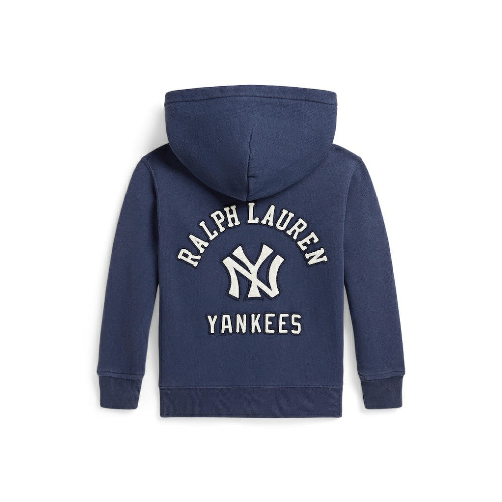 Yankees Polo Ralph Lauren Preschool Fleece Hoodie - Navy Hoodies