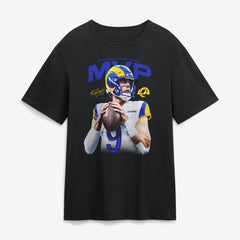 Matthew Stafford Los Angeles Rams 2025 NFL MVP T-Shirt Black