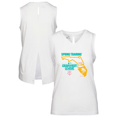 Minnesota Twins Levelwear Women's 2026 Spring Training Paisley Ball Bold Tank - White Tanks