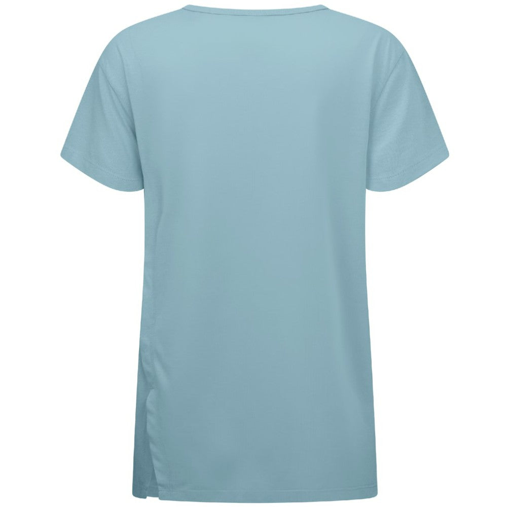 Colorado Rockies Levelwear Women's Influx Spring Training Sunrise Bold T-Shirt - Blue T-shirts