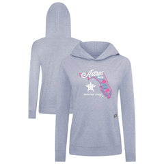 Houston Astros Levelwear Women's Relay Spring Training Sunrise Bold Hoodie - Light Blue Hoodies