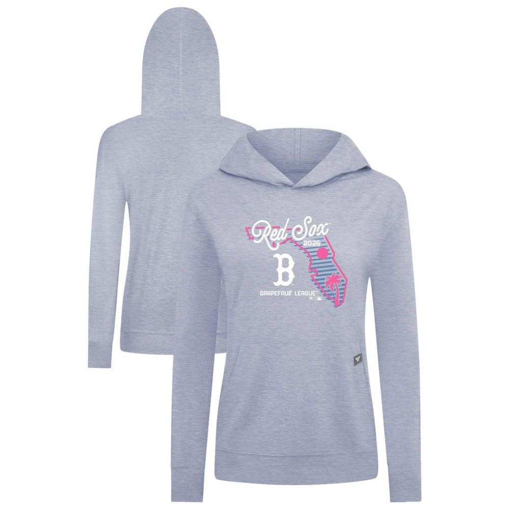 Boston Red Sox Levelwear Women's Relay Spring Training Sunrise Bold Hoodie - Light Blue Hoodies