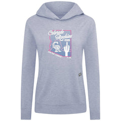 Colorado Rockies Levelwear Women's Relay Spring Training Sunrise Bold Hoodie - Light Blue Hoodies