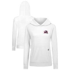 Colorado Rockies Levelwear Women's Relay Spring Break Panoramic Bold Hoodie - White Hoodies