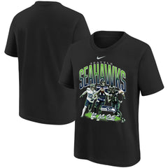 Seattle Seahawks Youth 12 As One T-Shirt Black