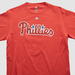Philadelphia Phillies Majestic 2000s T-shirt - Red - M by Fanatics Real Vintage T-shirts