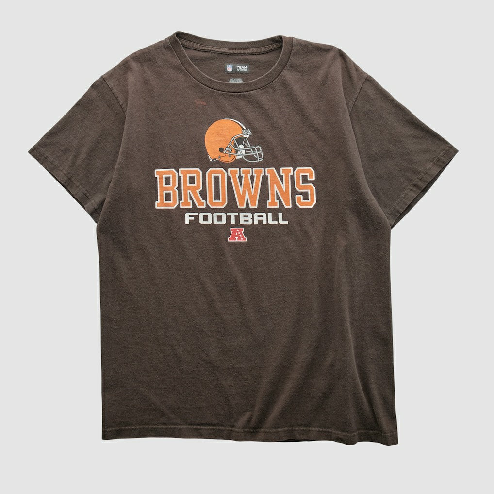 Cleveland Browns NFL 2010s T-shirt Brown Vintage