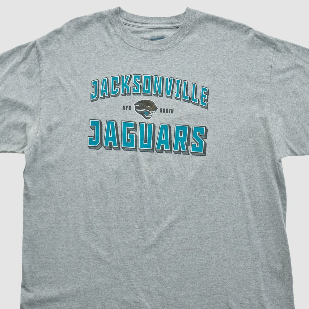 Jacksonville Jaguars Reebok 2000s T-shirt Heather Gray Vintage