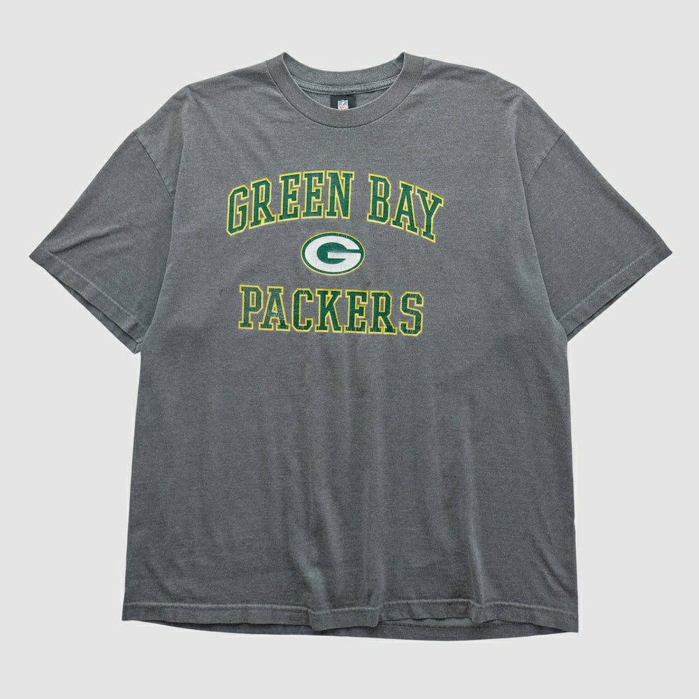 Green Bay Packers NFL 2010s T-shirt Dark Heather Gray Vintage