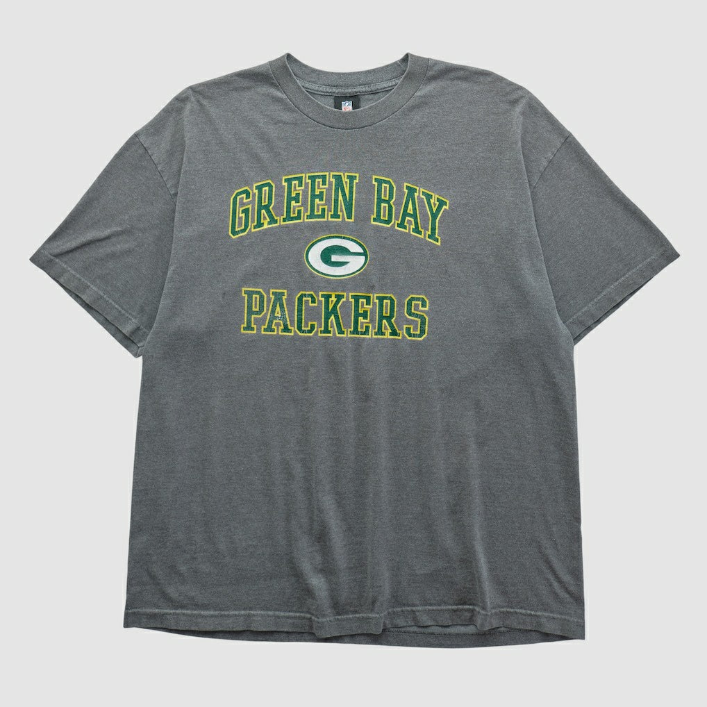 Green Bay Packers NFL 2010s T-shirt Dark Heather Gray Vintage