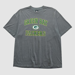 Green Bay Packers NFL 2010s T-shirt Dark Heather Gray Vintage