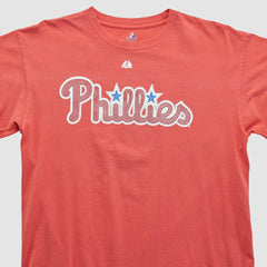 Philadelphia Phillies Majestic 2000s T-shirt - Red - M by Fanatics Real Vintage T-shirts