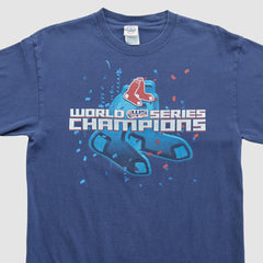 Boston Red Sox Delta 2007 Long Sleeve T-shirt - Navy - S by Fanatics Real Vintage T-shirts