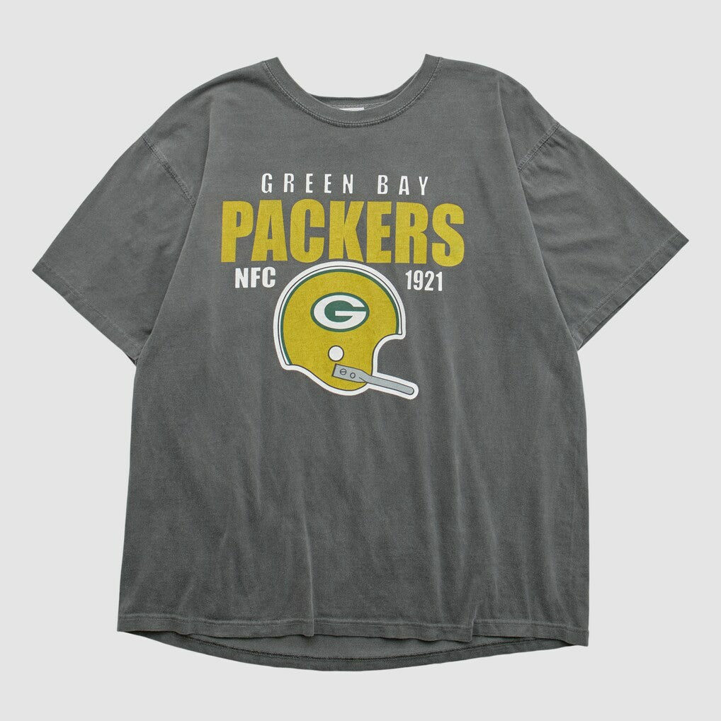 Green Bay Packers NFL 2010s T-shirt Charcoal Vintage