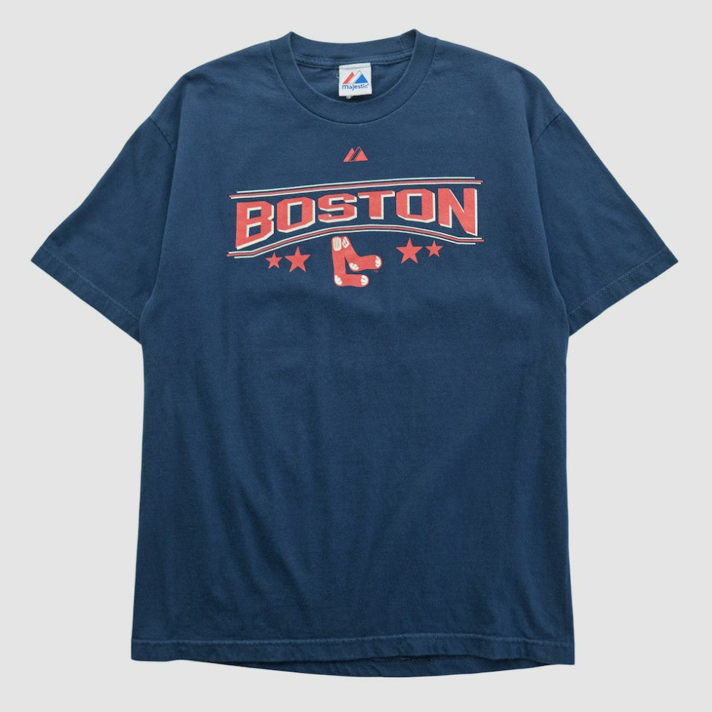 Boston Red Sox Majestic 2007 T-shirt - Navy - M by Fanatics Real Vintage T-shirts