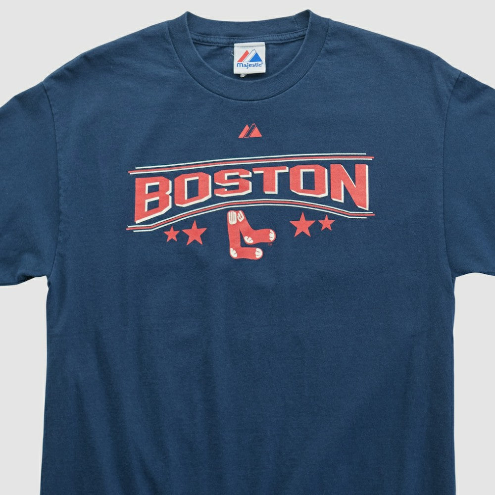 Boston Red Sox Majestic 2007 T-shirt - Navy - M by Fanatics Real Vintage T-shirts