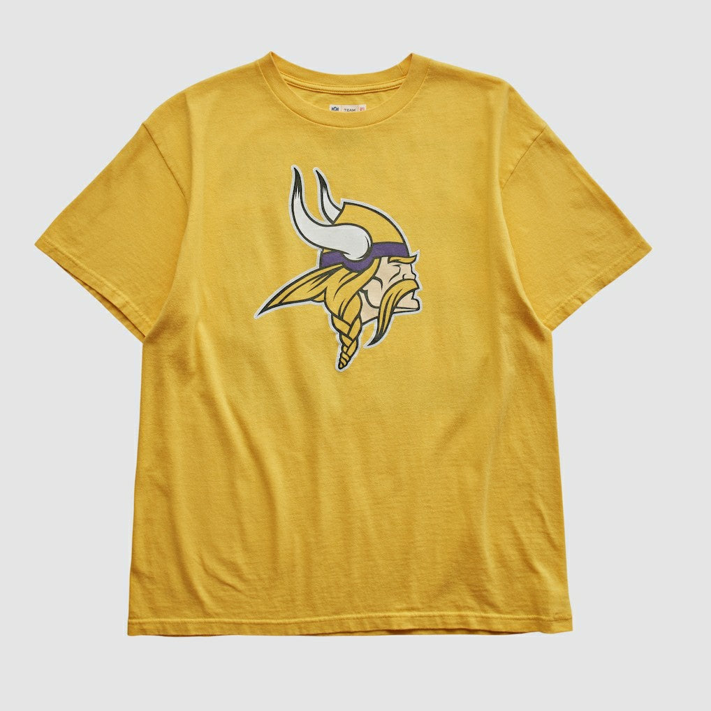 Minnesota Vikings NFL 2000s T-shirt Yellow Vintage