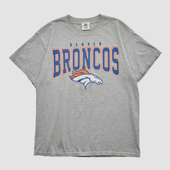 Denver Broncos NFL 2010s T-shirt Heather Gray Vintage