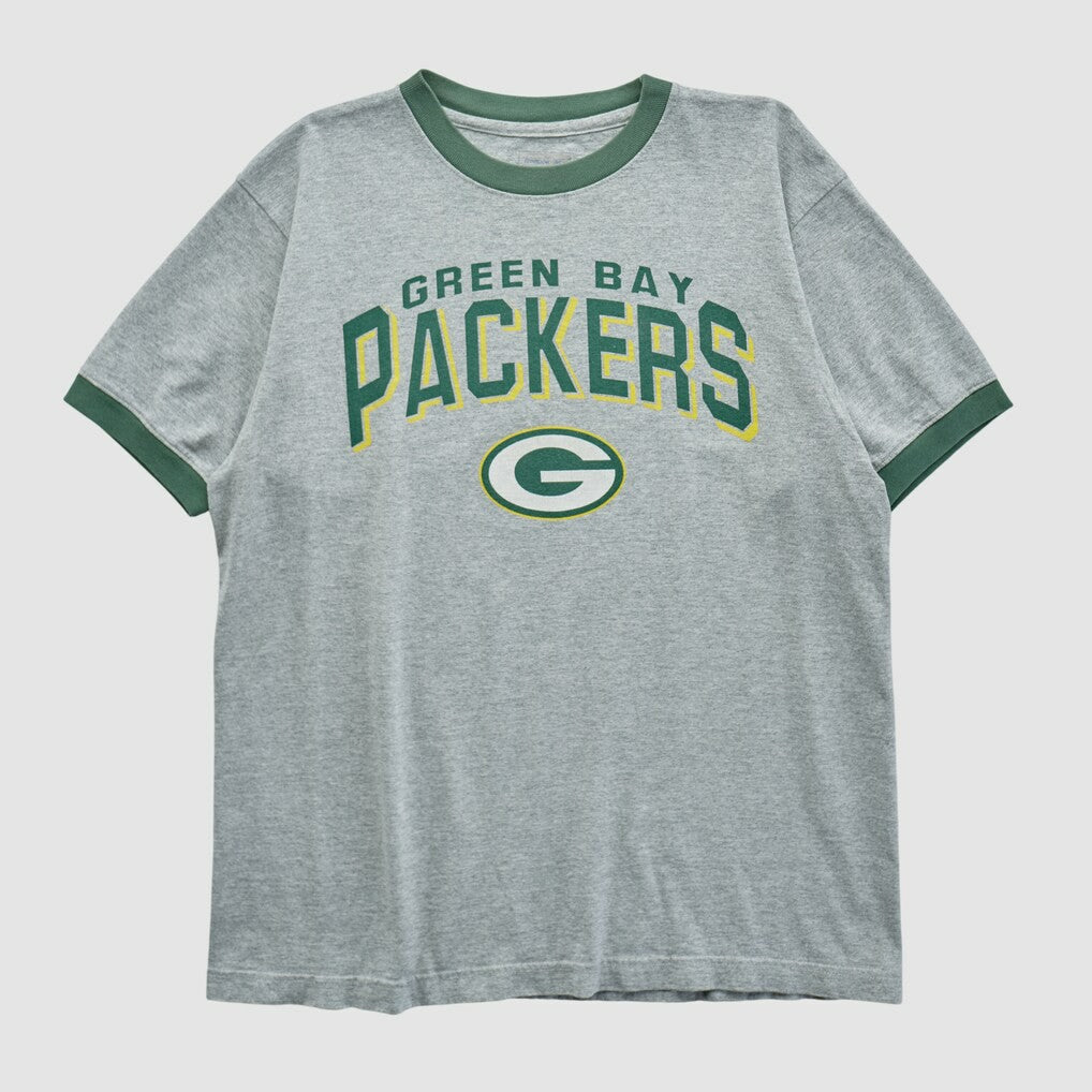Green Bay Packers Reebok 2000s T-shirt Heather Gray Vintage
