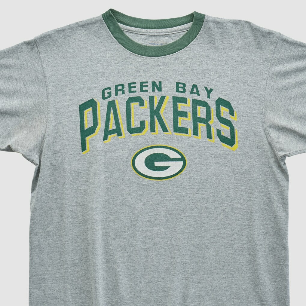 Green Bay Packers Reebok 2000s T-shirt Heather Gray Vintage
