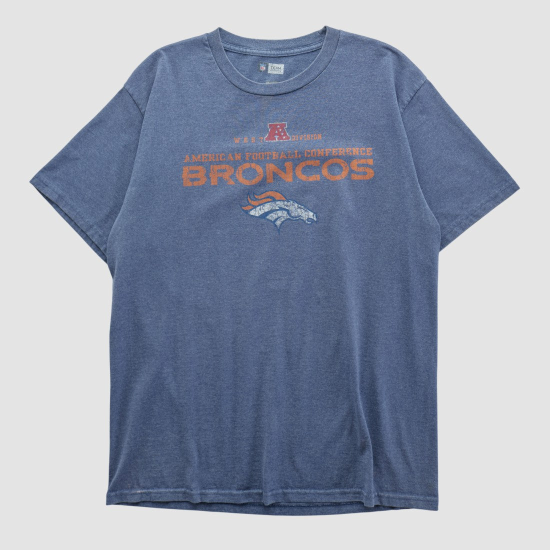 Denver Broncos NFL 2010s T-shirt Blue Vintage