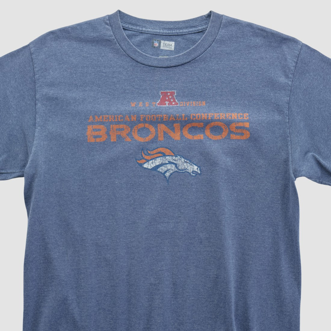 Denver Broncos NFL 2010s T-shirt Blue Vintage
