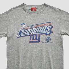 New York Giants NFL 2007 T-shirt Heather Gray Vintage
