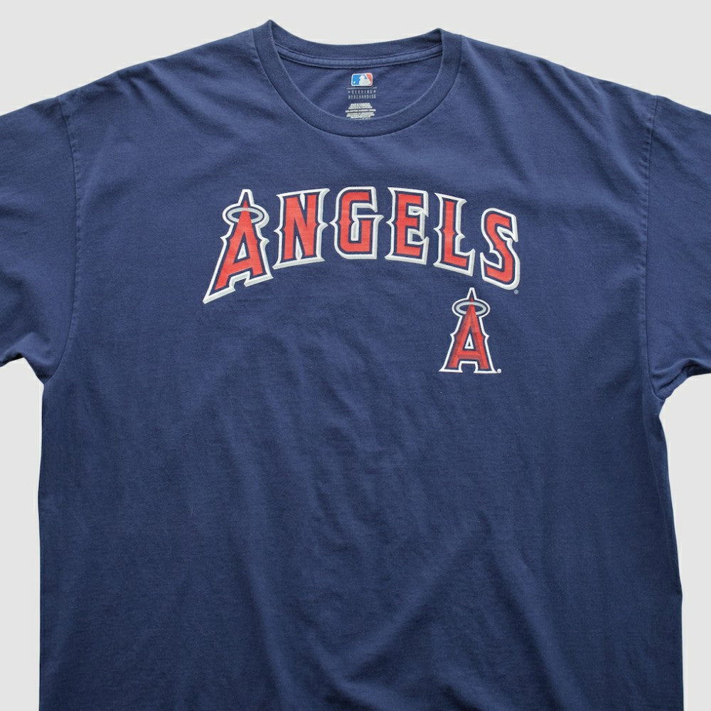 Los Angeles Angels MLB 2010s T-shirt - Blue - XL by Fanatics Real Vintage T-shirts