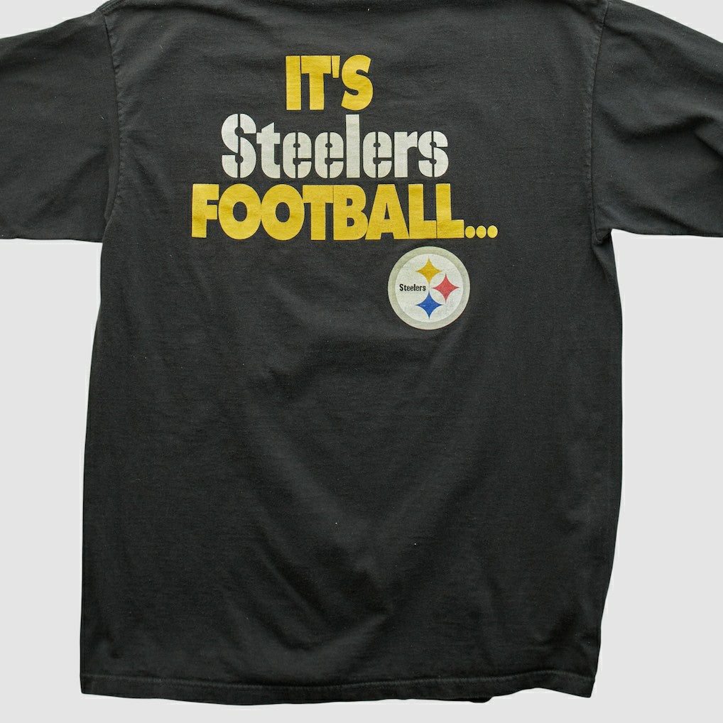 Pittsburgh Steelers NFL 2000s T-shirt Black Vintage