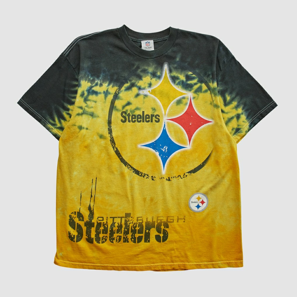 Pittsburgh Steelers NFL 2010s T-shirt Yellow Vintage
