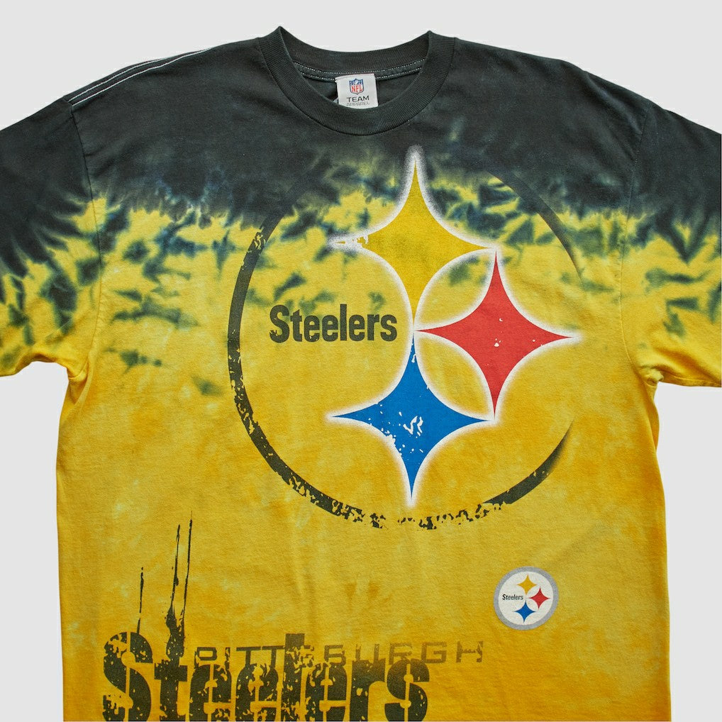 Pittsburgh Steelers NFL 2010s T-shirt Yellow Vintage